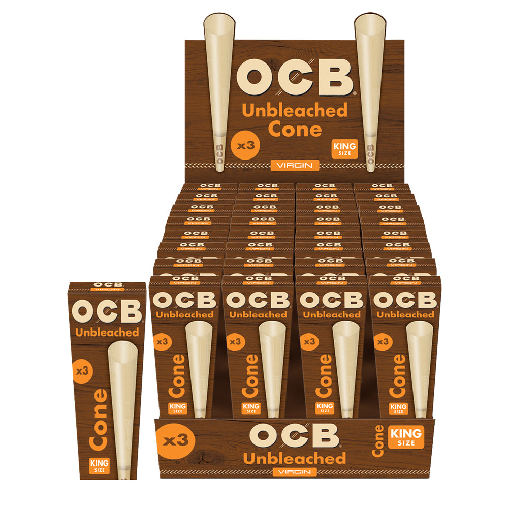 OCB Unbleached Cones