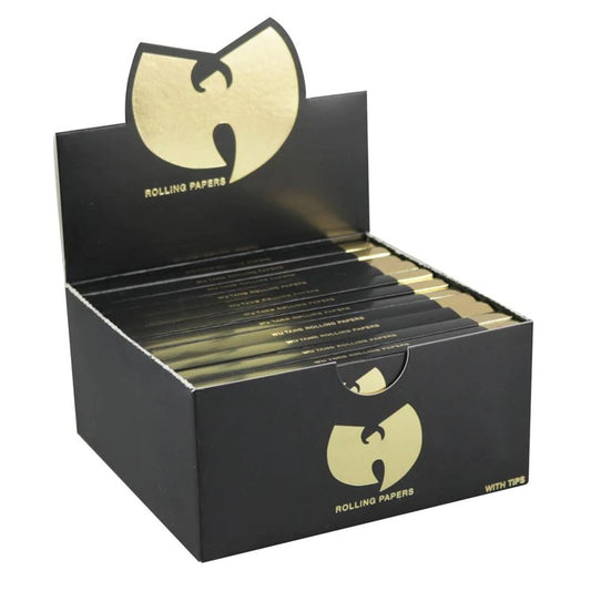 Wu Tang Hemp Rolling Papers w/Tips - Kingsize Slim