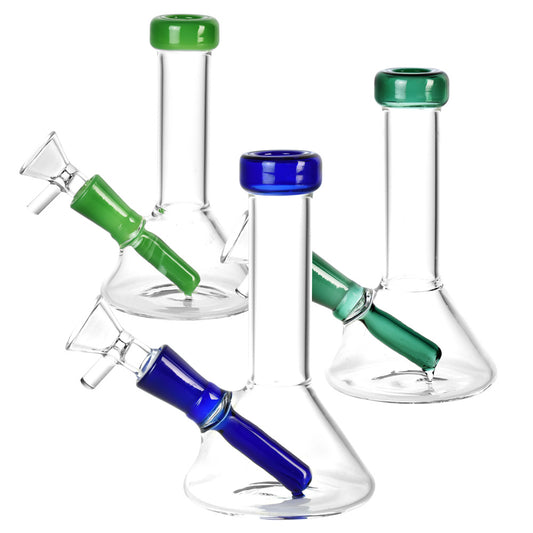 Conical Beaker Mini Water Pipe | 5.25" | 14mm F