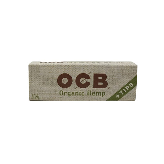 OCB Organic Hemp Rolling Papers - 1 1/4"